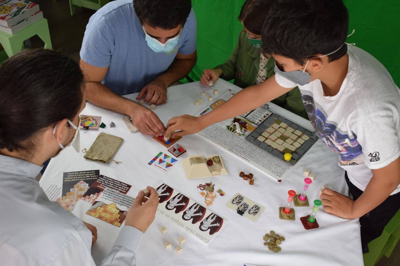 LA LEYENDA DEL ÚLTIMO FARAÓN. Juego de mesa de lógica, cálculo mental, estrategia, memoria… para jóvenes y adultos. - Imagen 5